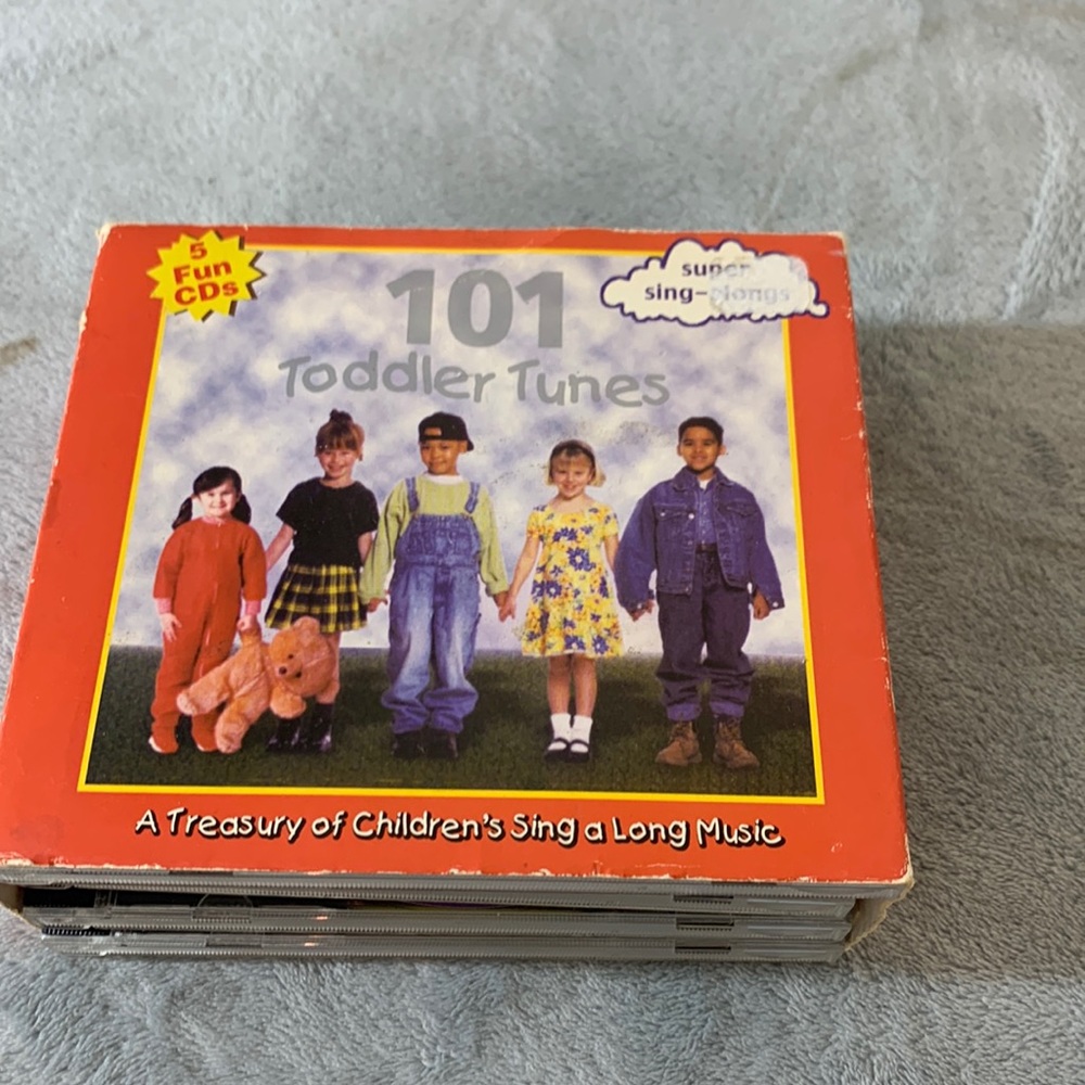 101 Toddler Tunes 5 Fun CDs